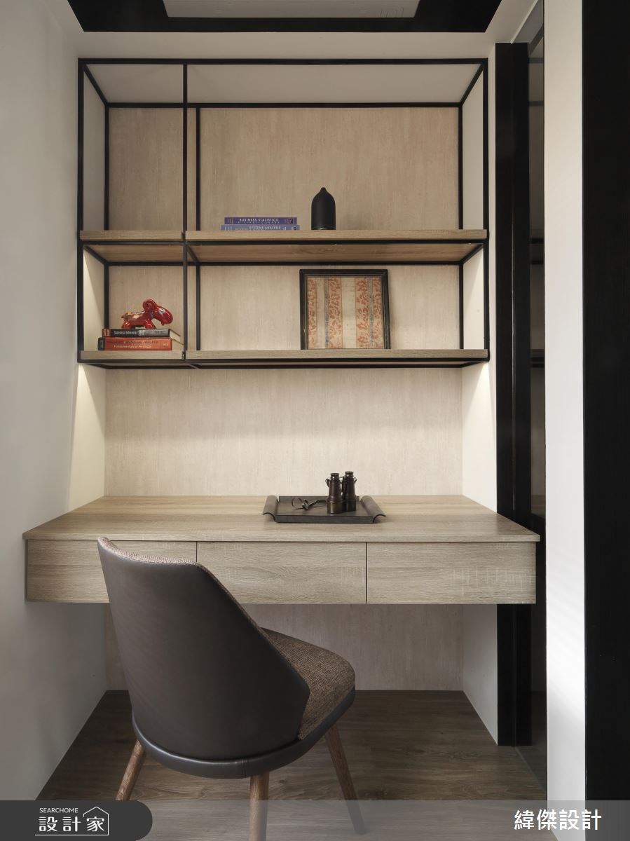 24坪老屋(16~30年)＿休閒風書房案例圖片＿緯傑設計＿緯傑_09之13