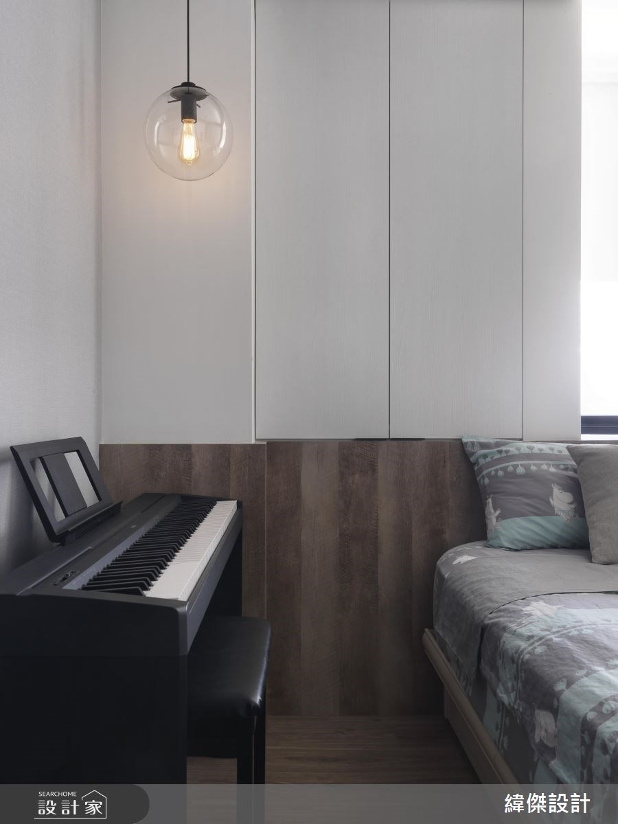 24坪老屋(16~30年)＿休閒風臥室案例圖片＿緯傑設計＿緯傑_09之17