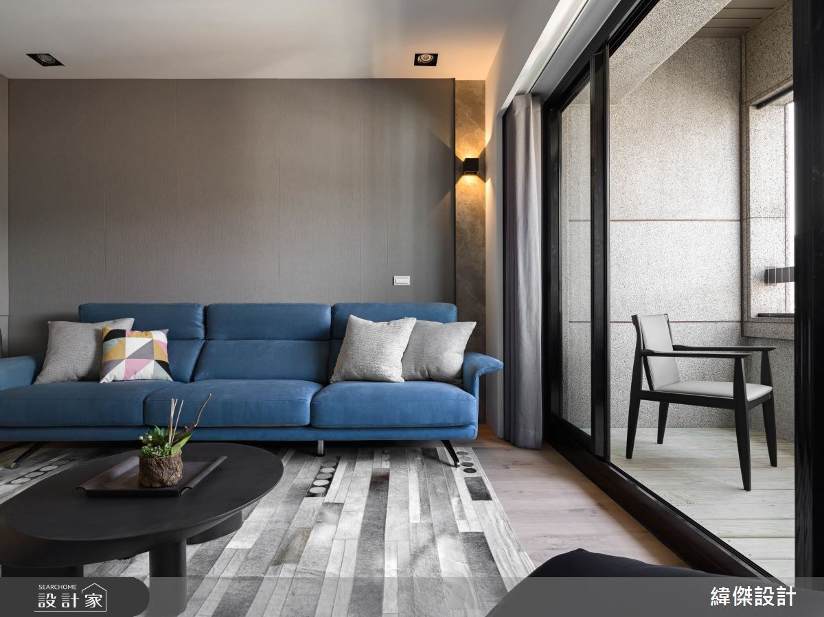 30坪中古屋(5~15年)＿混搭風客廳案例圖片＿緯傑設計＿緯傑_10之2
