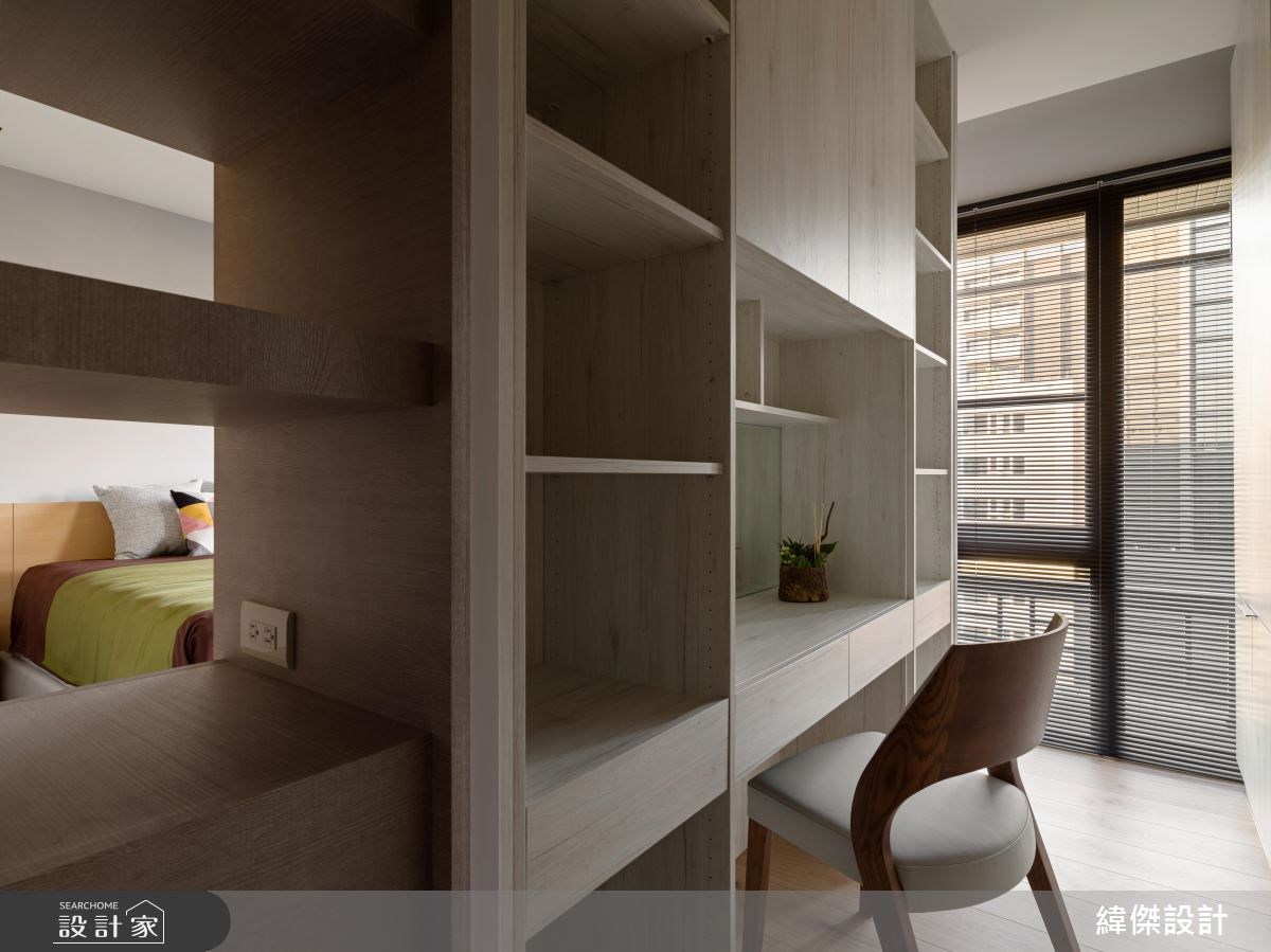 30坪中古屋(5~15年)＿混搭風臥室案例圖片＿緯傑設計＿緯傑_10之10