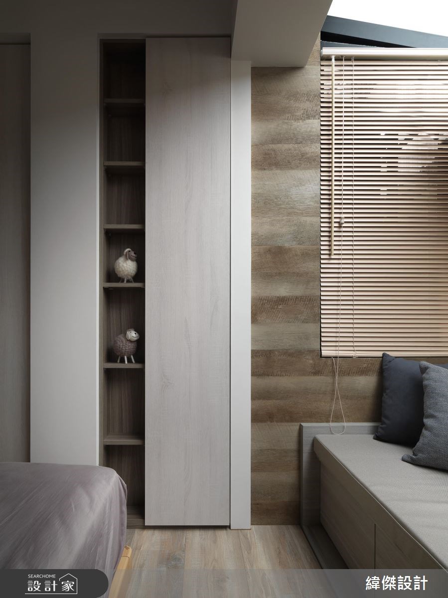 28坪老屋(16~30年)＿混搭風臥室案例圖片＿緯傑設計＿緯傑_12之15