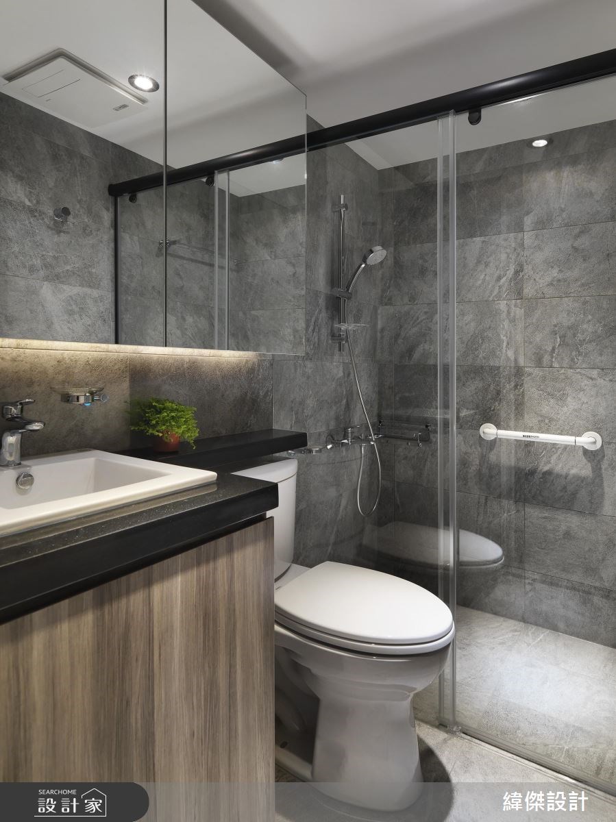 28坪老屋(16~30年)＿混搭風浴室案例圖片＿緯傑設計＿緯傑_12之24
