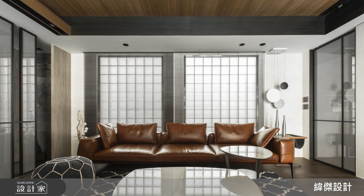 34坪中古屋(5~15年)＿休閒風客廳案例圖片＿緯傑設計＿緯傑_13之8
