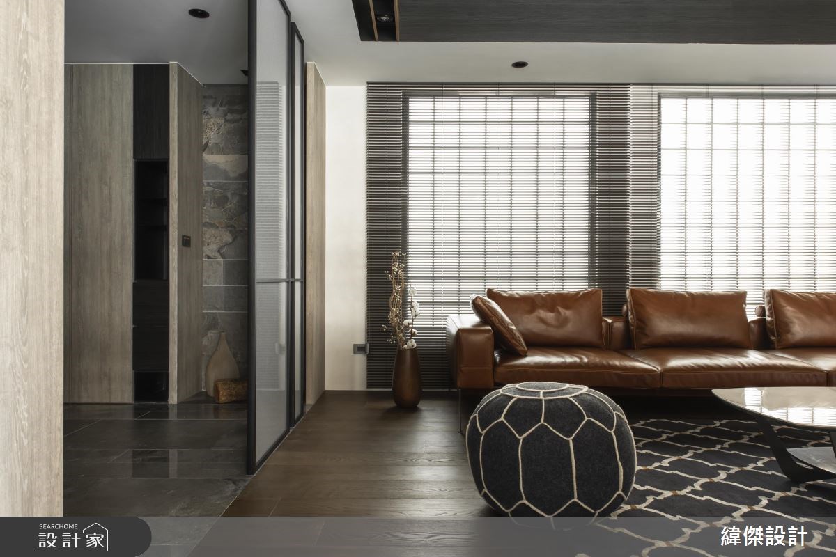 34坪中古屋(5~15年)＿休閒風客廳案例圖片＿緯傑設計＿緯傑_13之10