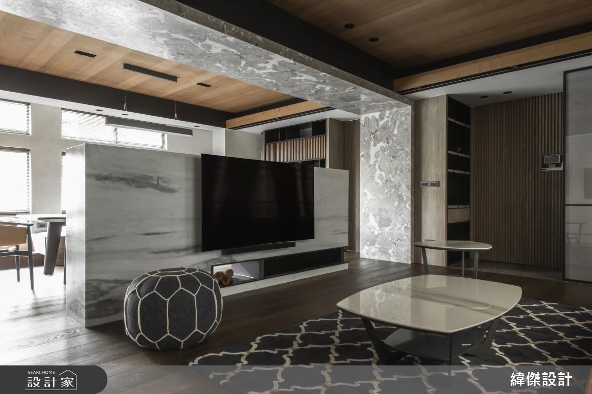 34坪中古屋(5~15年)＿休閒風客廳案例圖片＿緯傑設計＿緯傑_13之13