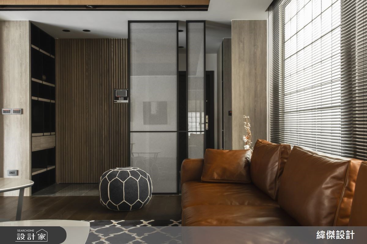 34坪中古屋(5~15年)＿休閒風客廳案例圖片＿緯傑設計＿緯傑_13之14