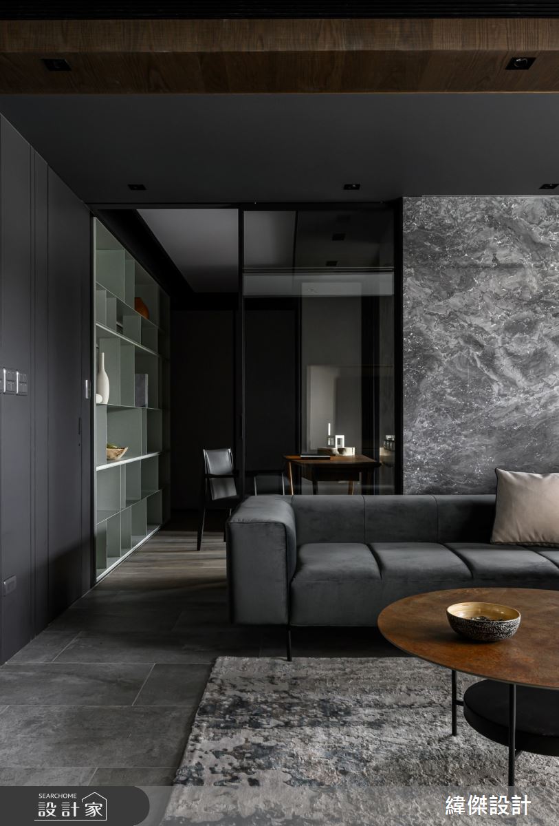 36坪新成屋(5年以下)＿現代風客廳案例圖片＿緯傑設計＿緯傑_15之10