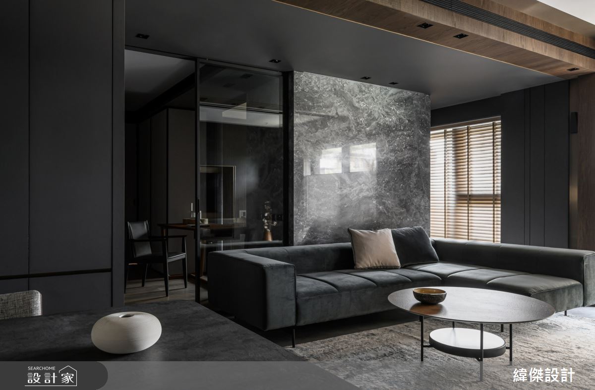 36坪新成屋(5年以下)＿現代風客廳案例圖片＿緯傑設計＿緯傑_15之8