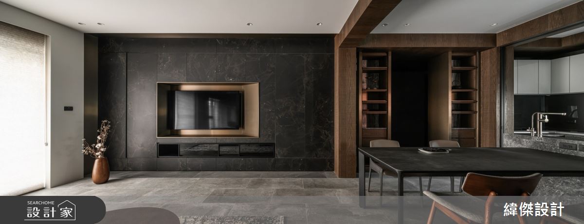 36坪新成屋(5年以下)＿現代風客廳案例圖片＿緯傑設計＿緯傑_15之2
