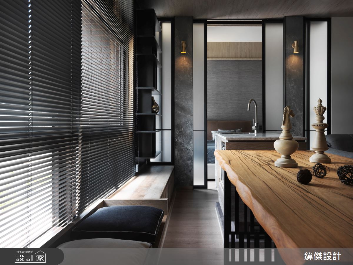 20坪新成屋(5年以下)＿休閒風餐廳臥榻案例圖片＿緯傑設計＿緯傑_16之11