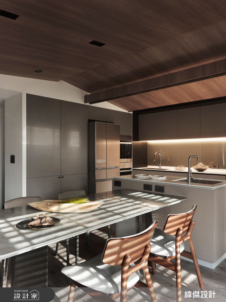 36坪老屋(16~30年)＿休閒風餐廳吧檯案例圖片＿緯傑設計＿緯傑_17之11