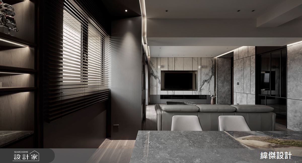 28坪中古屋(5~15年)＿奢華風餐廳案例圖片＿緯傑設計＿緯傑_19之11