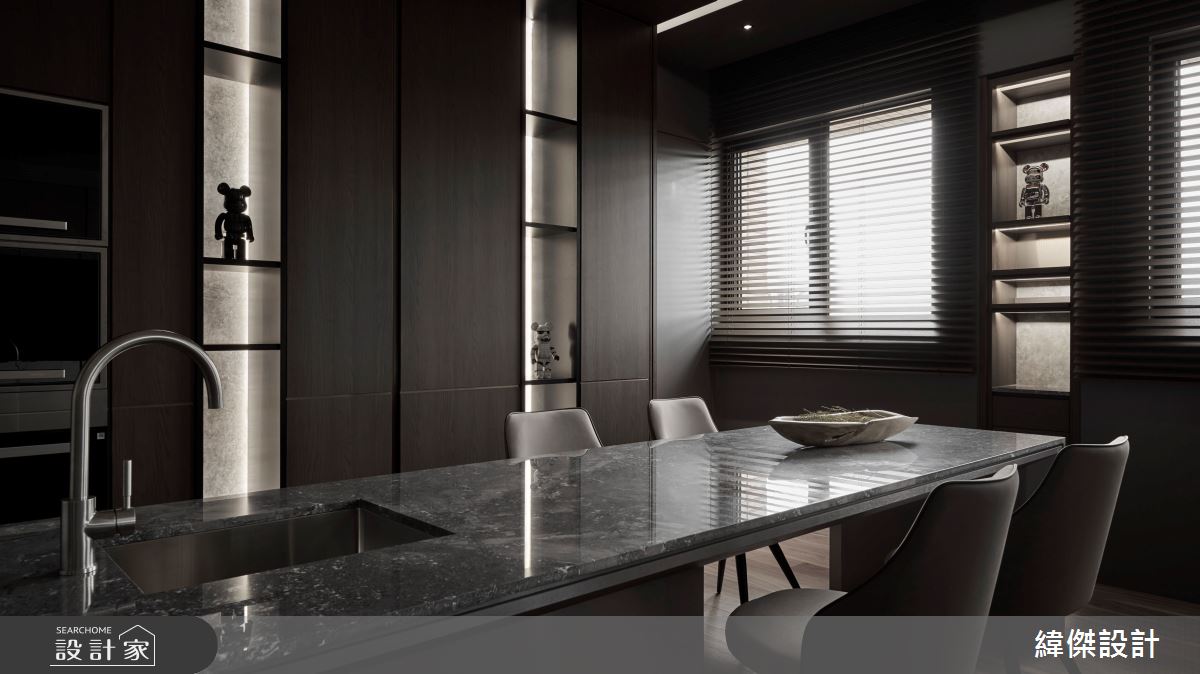 28坪中古屋(5~15年)＿奢華風餐廳案例圖片＿緯傑設計＿緯傑_19之10
