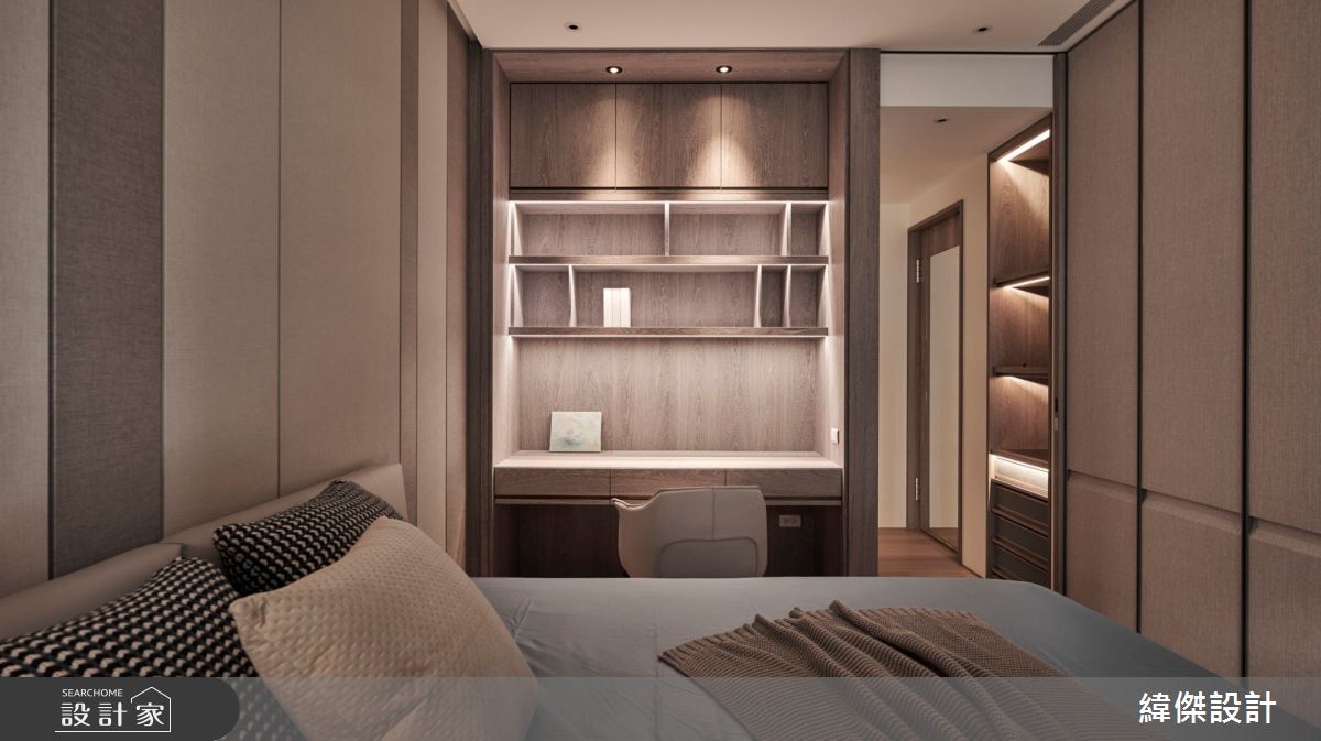 50坪中古屋(5~15年)＿奢華風臥室案例圖片＿緯傑設計＿緯傑_20之25