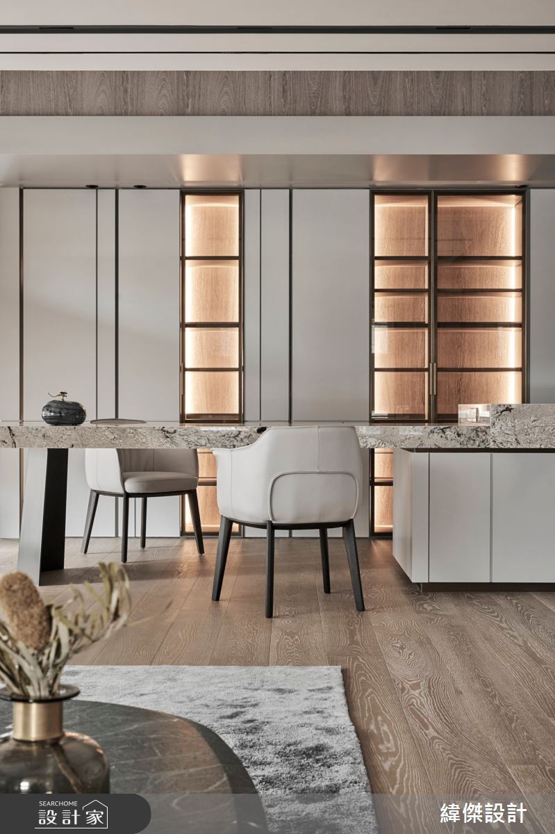 50坪中古屋(5~15年)＿奢華風餐廳案例圖片＿緯傑設計＿緯傑_20之3