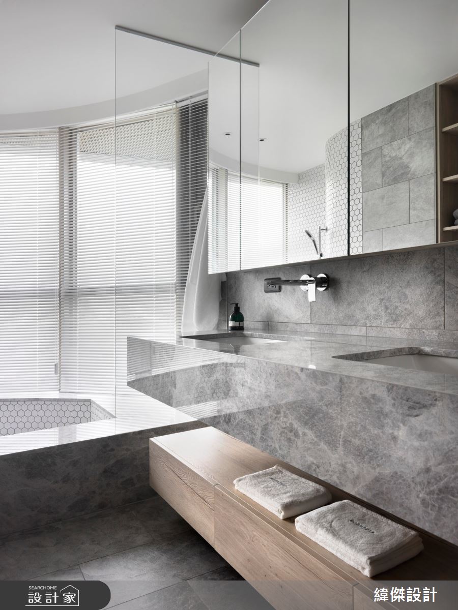 45坪毛胚屋＿現代風浴室案例圖片＿緯傑設計＿緯傑_21之23