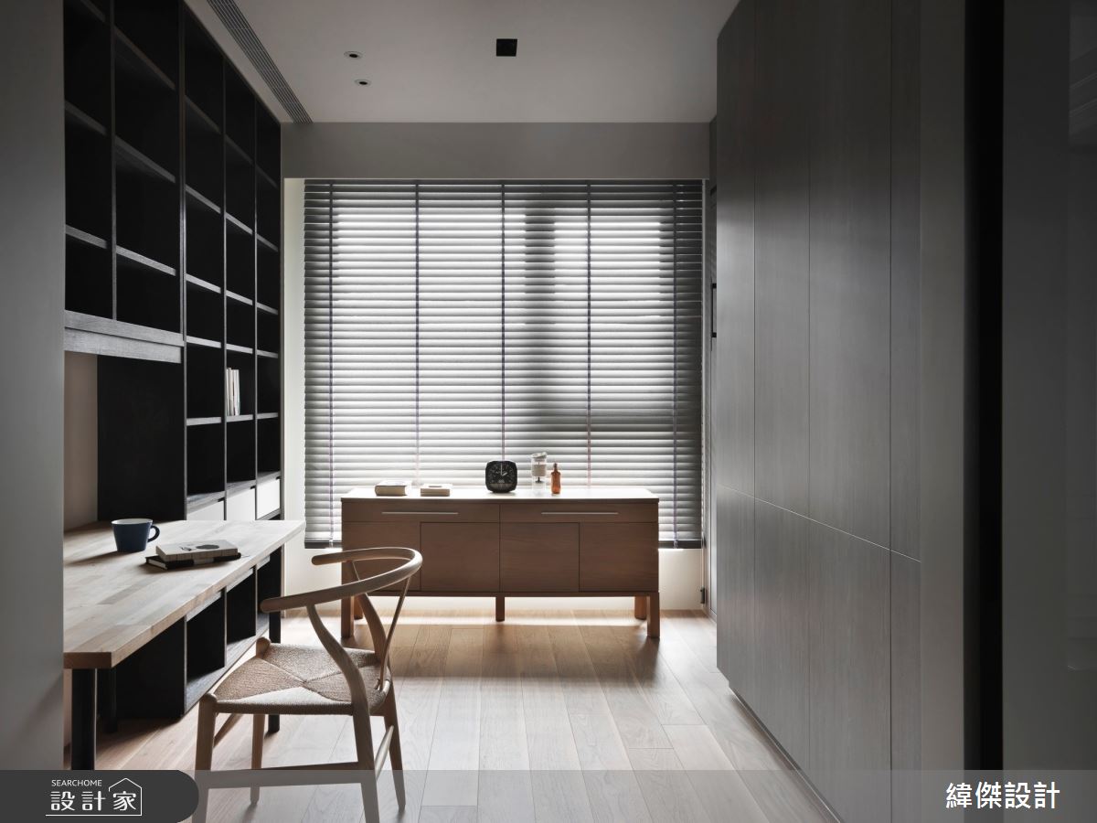 45坪毛胚屋＿現代風書房案例圖片＿緯傑設計＿緯傑_21之18