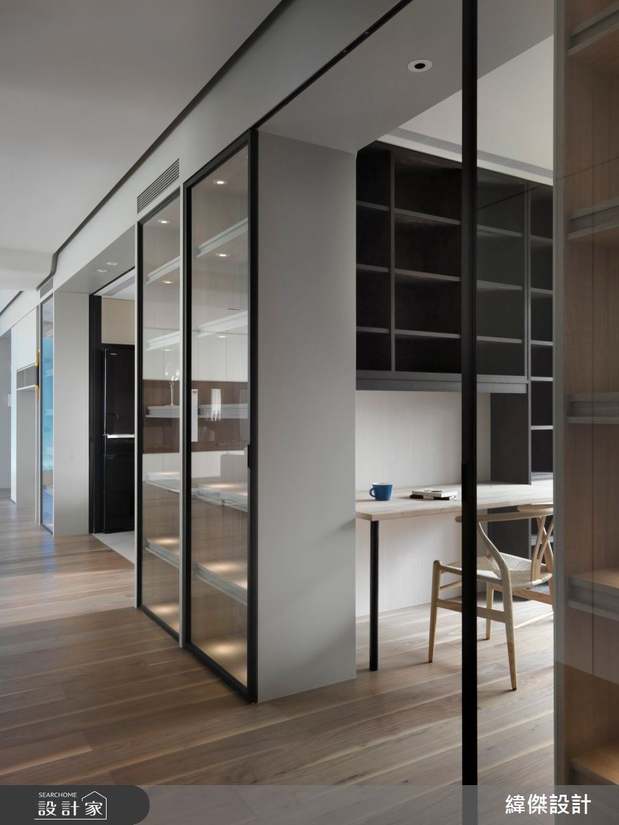 45坪毛胚屋＿現代風書房案例圖片＿緯傑設計＿緯傑_21之17