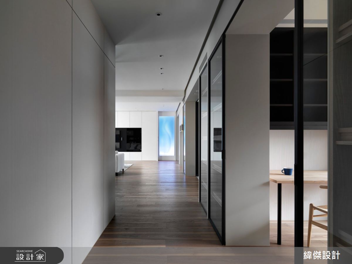 45坪毛胚屋＿現代風走廊案例圖片＿緯傑設計＿緯傑_21之16
