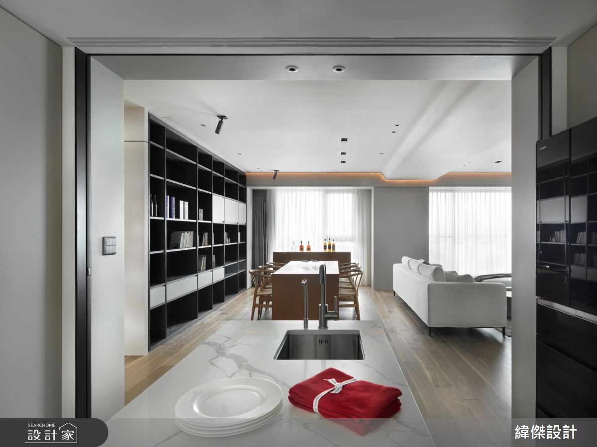 45坪毛胚屋＿現代風廚房案例圖片＿緯傑設計＿緯傑_21之14