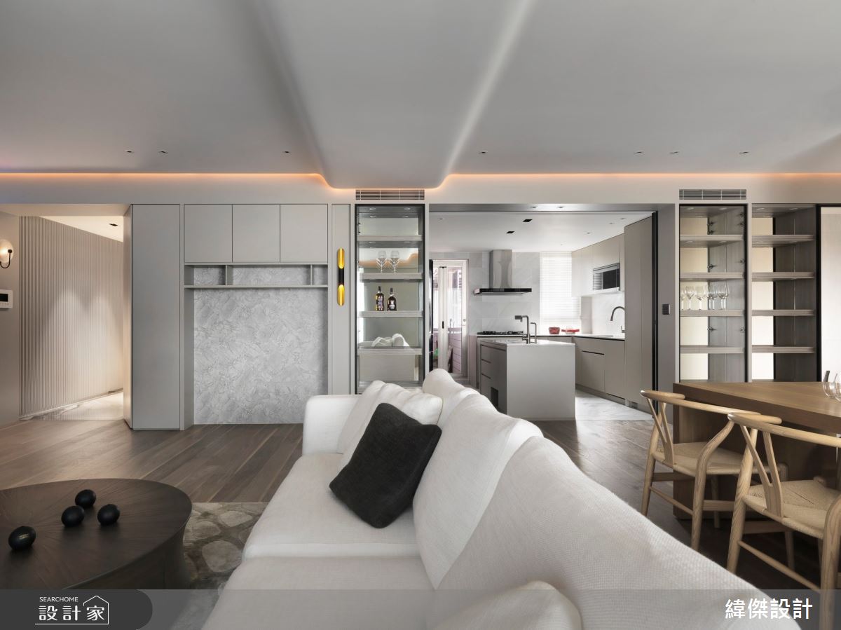 45坪毛胚屋＿現代風客廳案例圖片＿緯傑設計＿緯傑_21之9