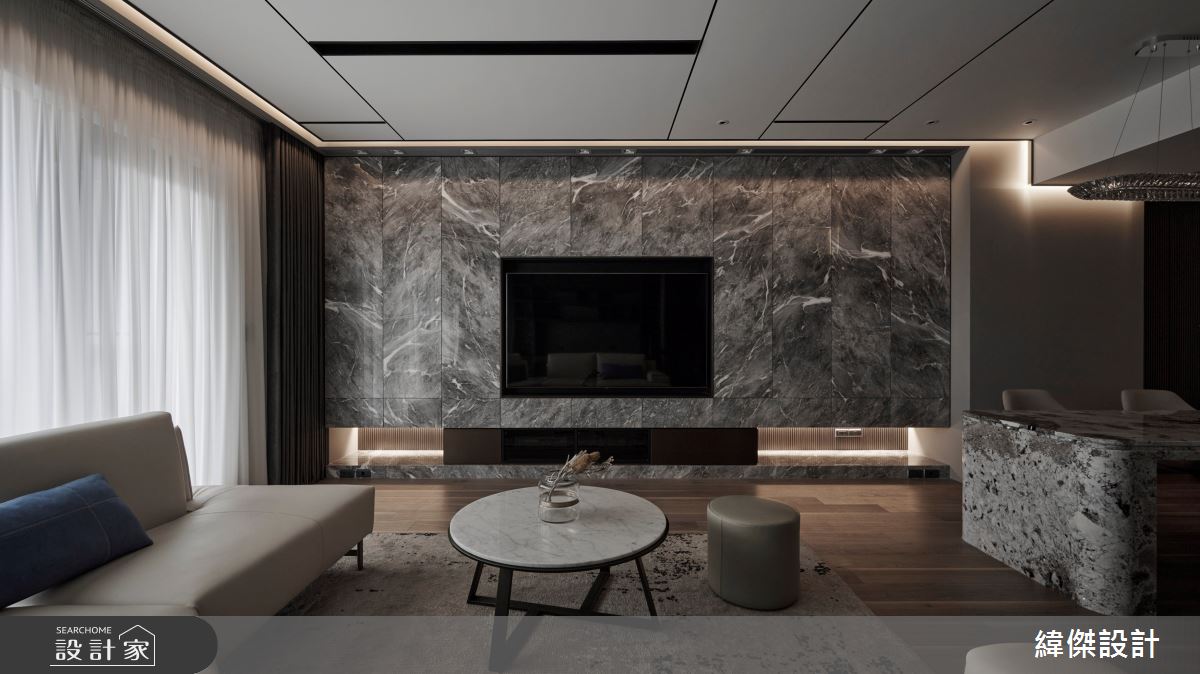 30坪新成屋(5年以下)＿現代風客廳案例圖片＿緯傑設計＿緯傑_23之9
