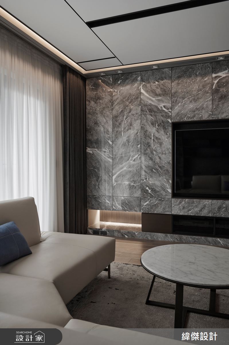 30坪新成屋(5年以下)＿現代風客廳案例圖片＿緯傑設計＿緯傑_23之10