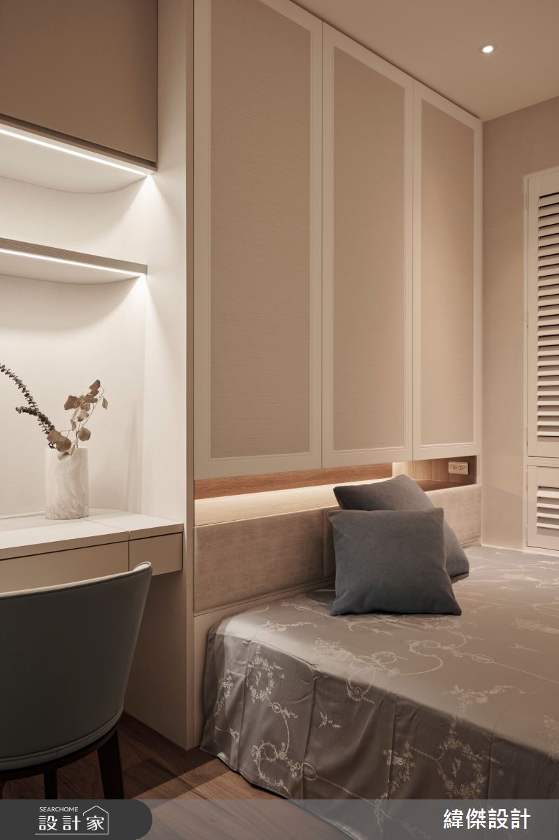 30坪新成屋(5年以下)＿現代風臥室案例圖片＿緯傑設計＿緯傑_23之20