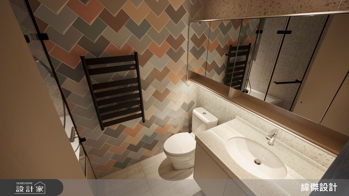 50坪新成屋(5年以下)＿現代風浴室案例圖片＿緯傑設計＿緯傑_24之317