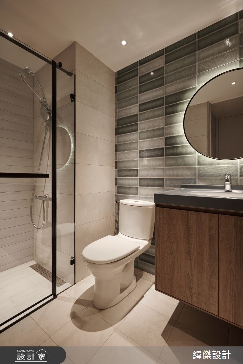 50坪新成屋(5年以下)＿現代風浴室案例圖片＿緯傑設計＿緯傑_24之24