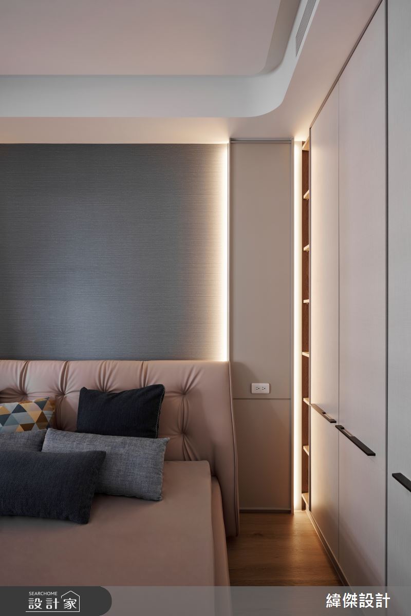 50坪新成屋(5年以下)＿現代風臥室案例圖片＿緯傑設計＿緯傑_24之14