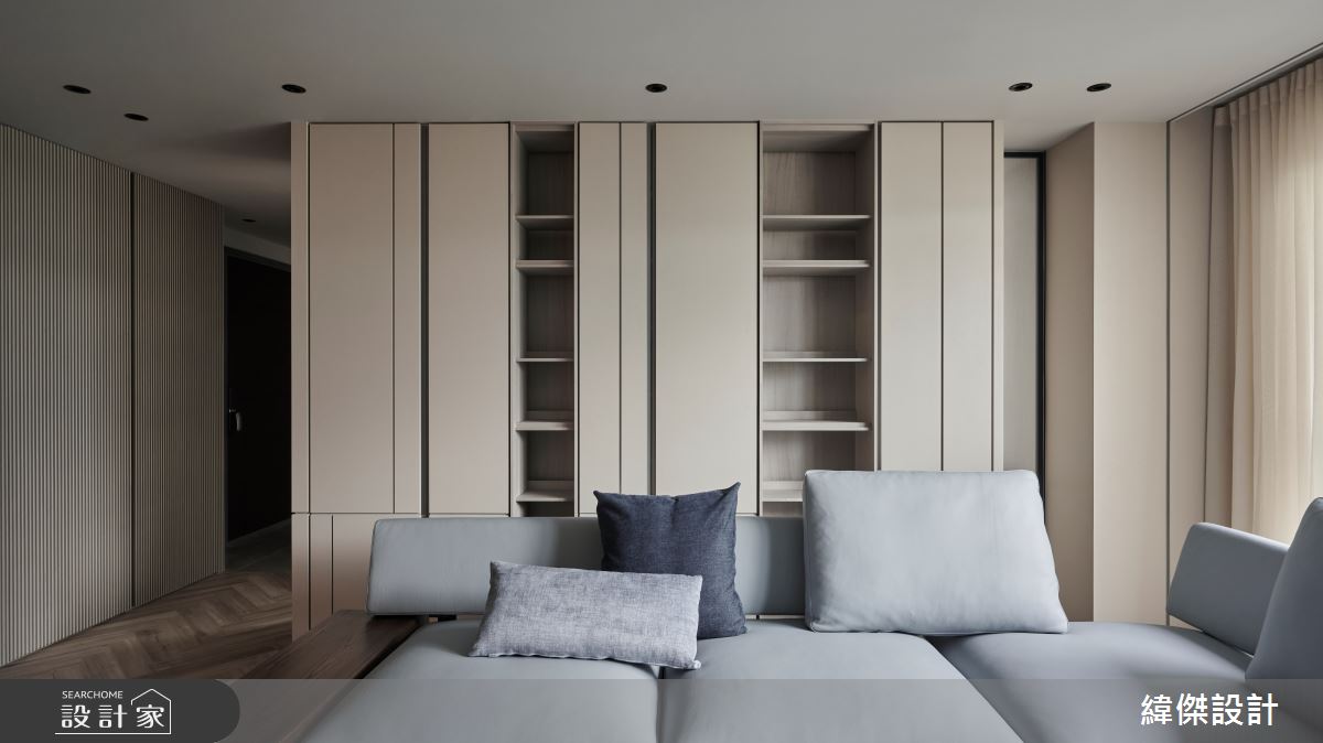 50坪新成屋(5年以下)＿現代風客廳案例圖片＿緯傑設計＿緯傑_24之3