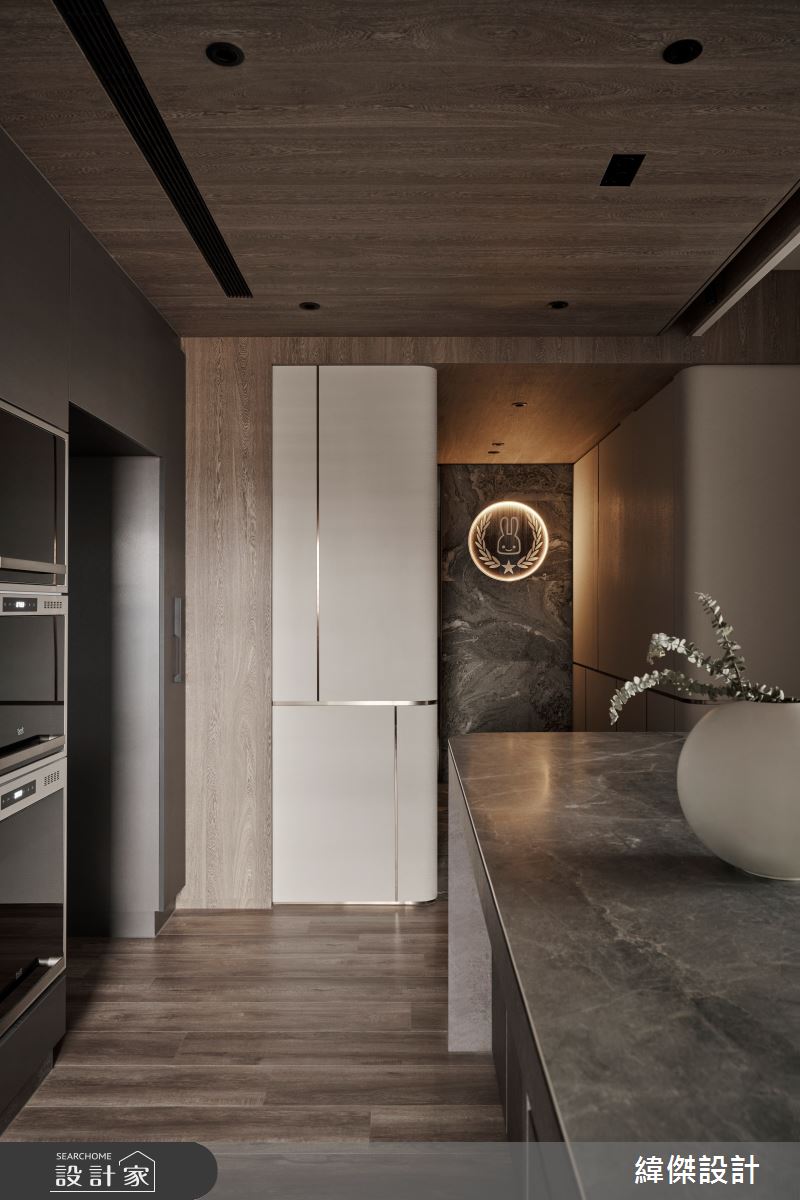 20坪新成屋(5年以下)＿現代風餐廳吧檯中島案例圖片＿緯傑設計＿緯傑_25之7