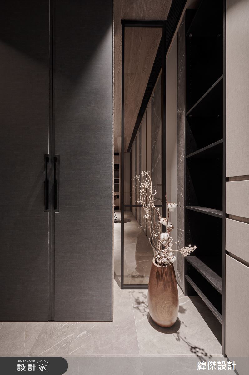 35坪中古屋(5~15年)＿人文禪風玄關案例圖片＿緯傑設計＿緯傑_27之13