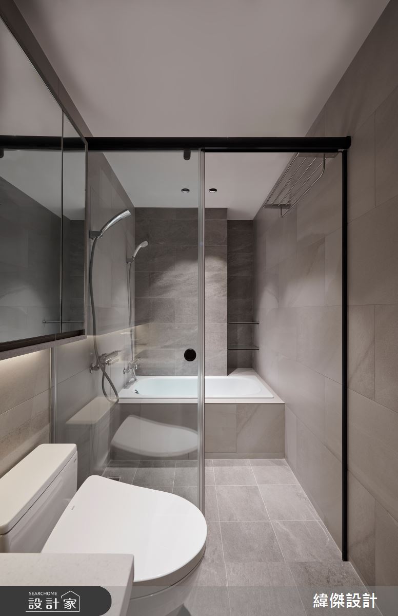 35坪中古屋(5~15年)＿人文禪風浴室案例圖片＿緯傑設計＿緯傑_27之21