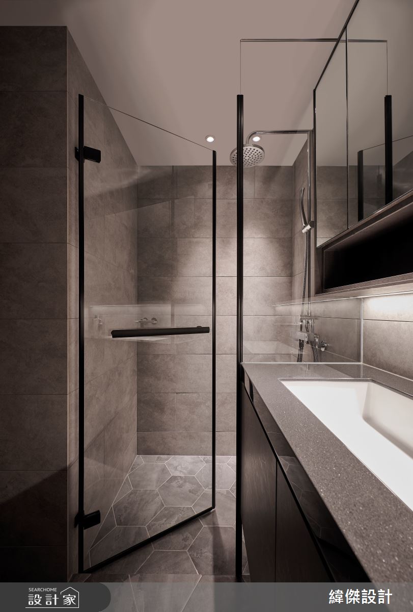 27坪老屋(31~40年)＿現代風浴室案例圖片＿緯傑設計＿緯傑_28之20