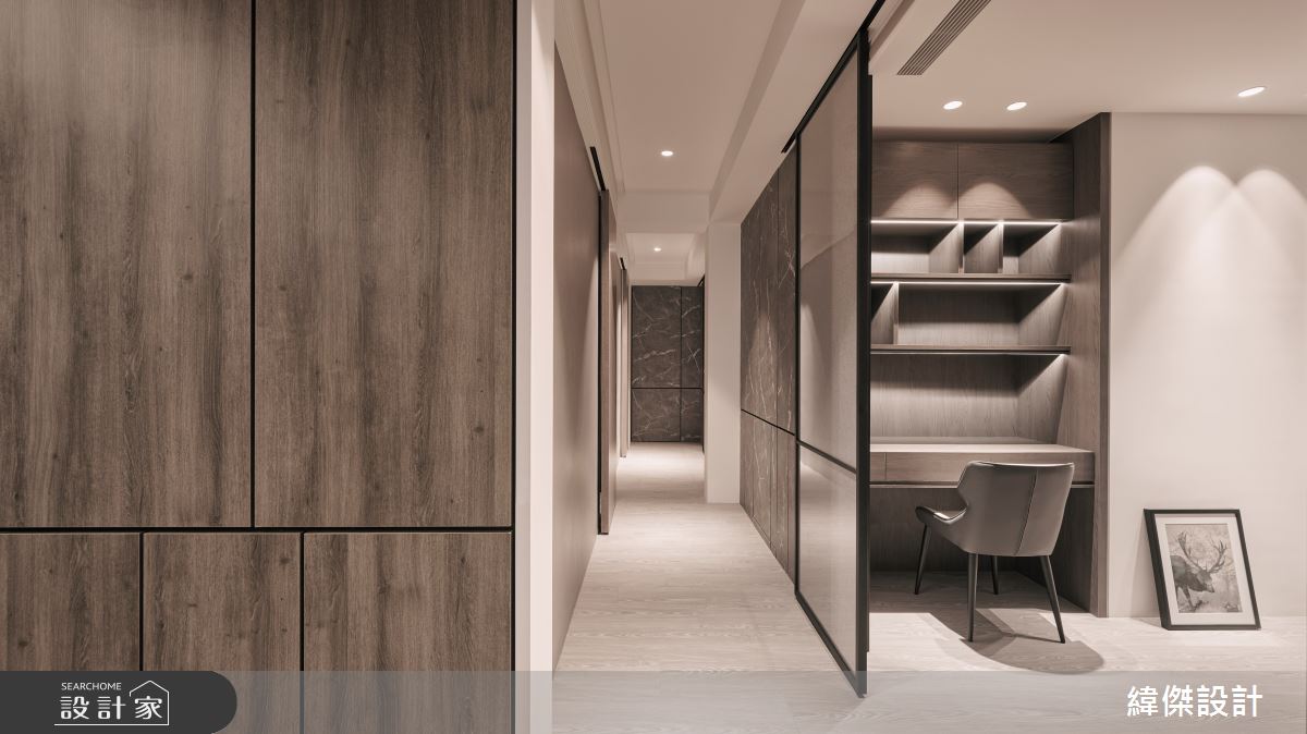 40坪老屋(41~50年)＿飯店風書房案例圖片＿緯傑設計＿緯傑_29之14