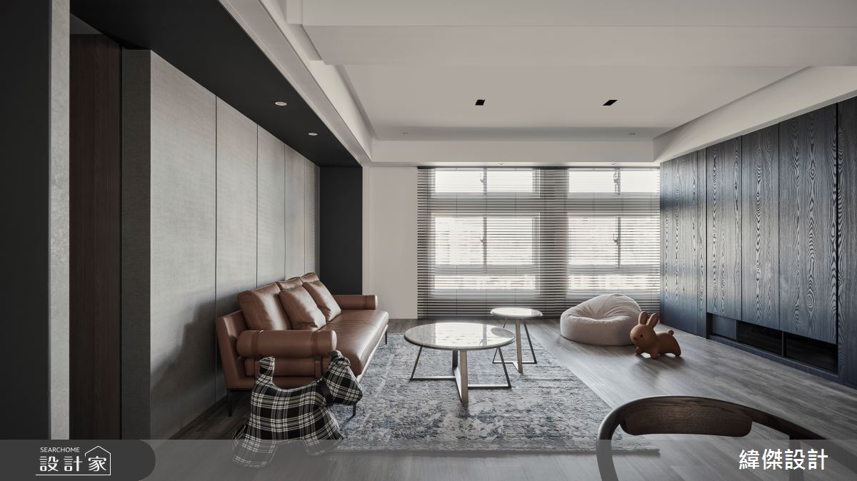 32坪老屋(16~30年)＿現代人文風客廳案例圖片＿緯傑設計＿緯傑_30之4