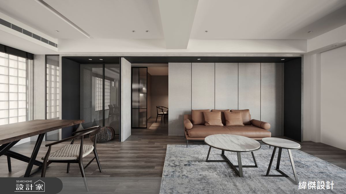32坪老屋(16~30年)＿現代人文風客廳餐廳案例圖片＿緯傑設計＿緯傑_30之7