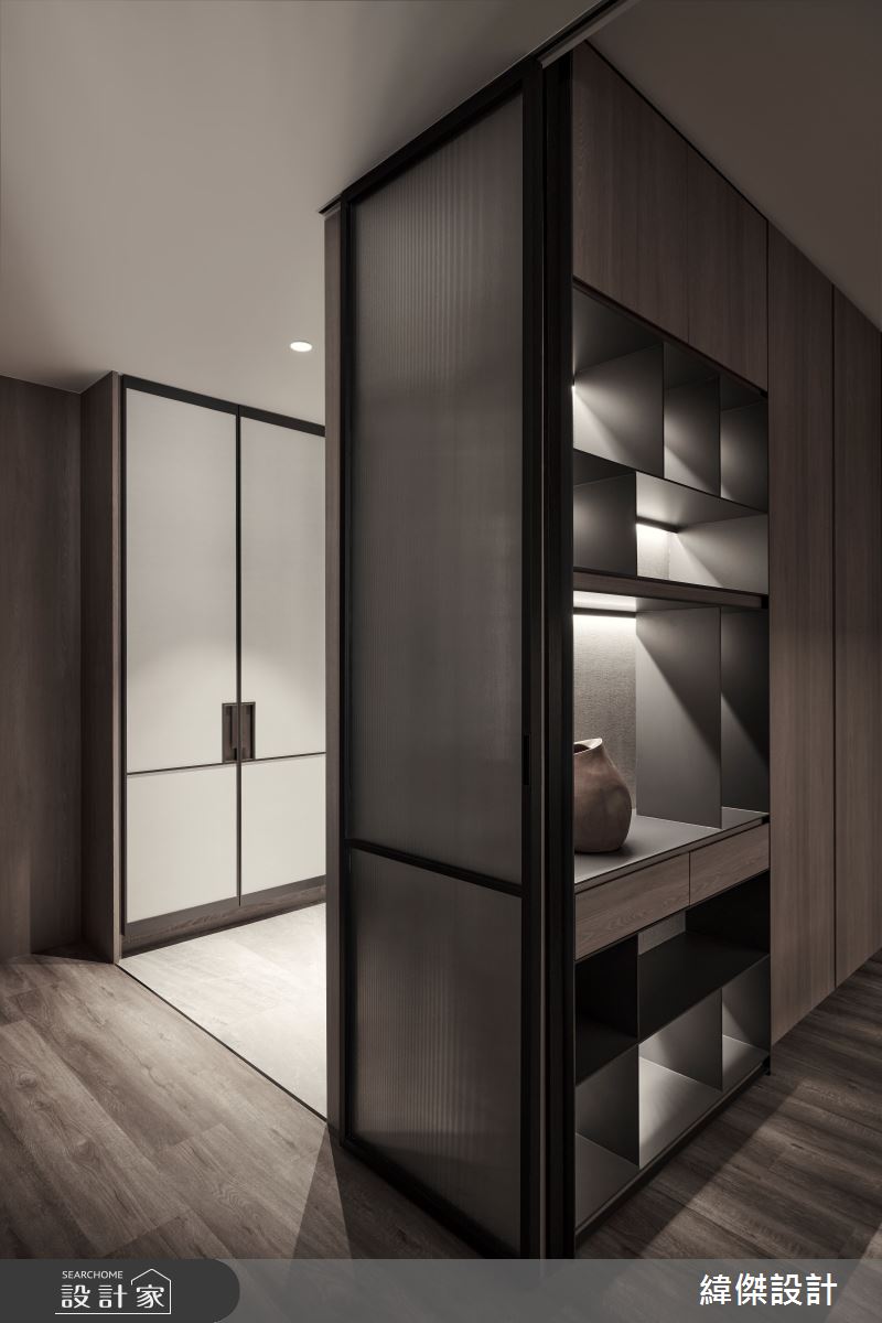 32坪老屋(16~30年)＿現代人文風玄關案例圖片＿緯傑設計＿緯傑_30之12