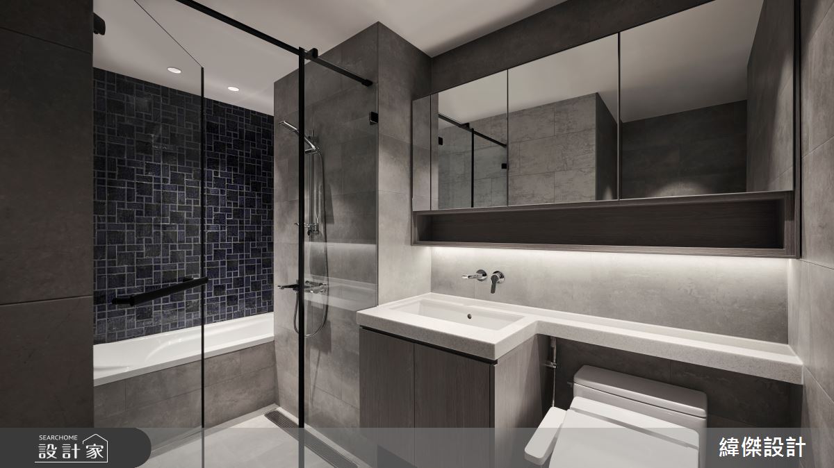 32坪老屋(16~30年)＿現代人文風浴室案例圖片＿緯傑設計＿緯傑_30之56