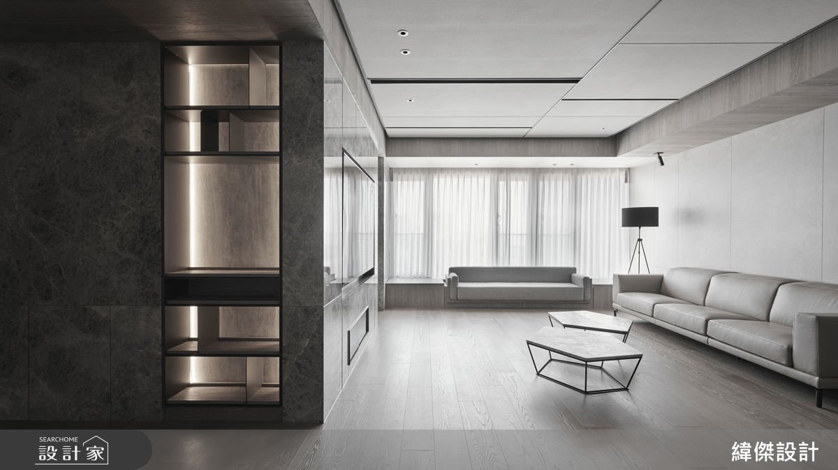 70坪毛胚屋＿現代風客廳案例圖片＿緯傑設計＿緯傑_31之3