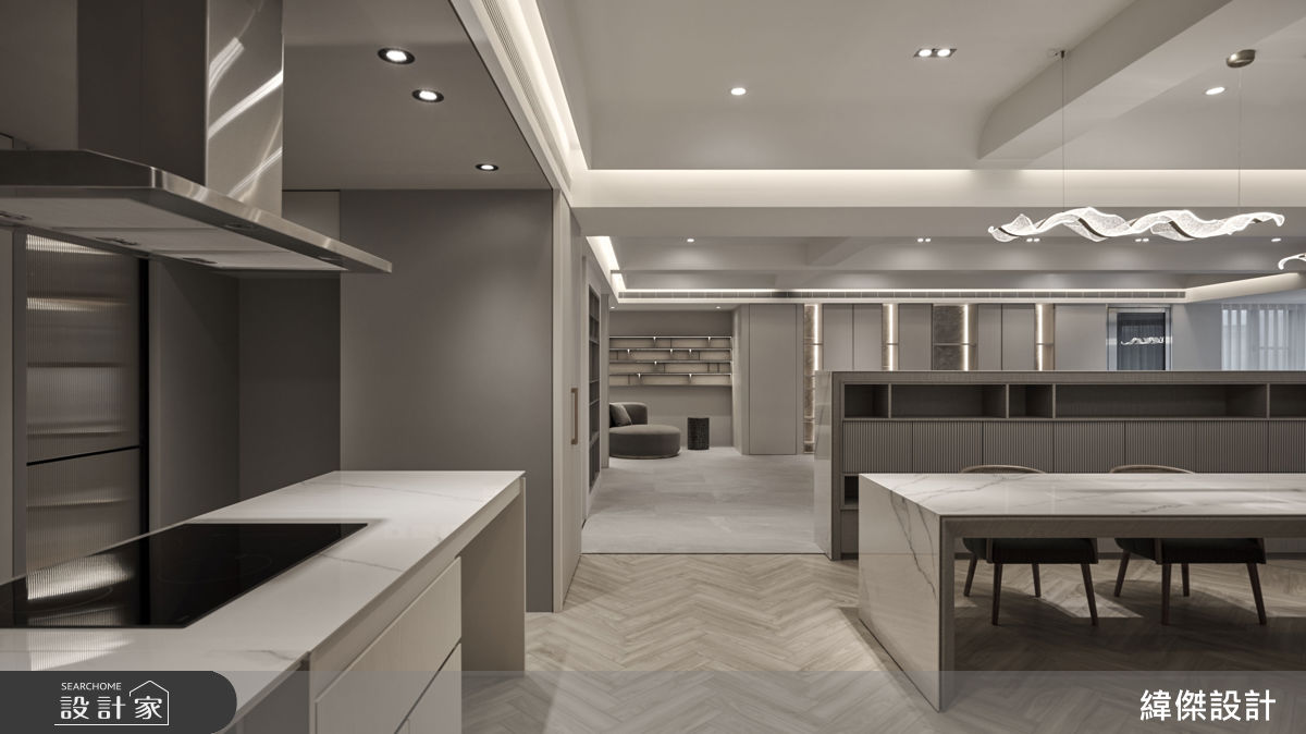 93坪中古屋(5~15年)＿現代風客廳餐廳廚房案例圖片＿緯傑設計＿緯傑_32之14