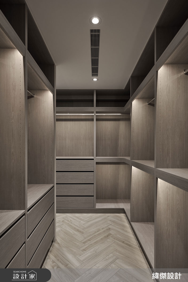 93坪中古屋(5~15年)＿現代風更衣間案例圖片＿緯傑設計＿緯傑_32之28