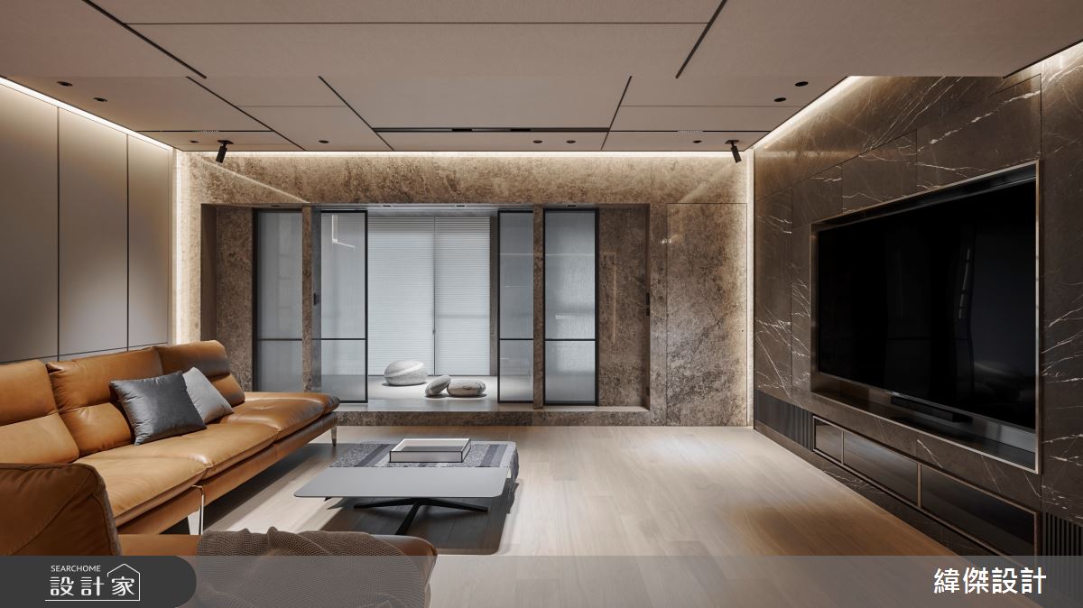 60坪新成屋(5年以下)＿現代風客廳和室多功能室案例圖片＿緯傑設計＿緯傑_33之7
