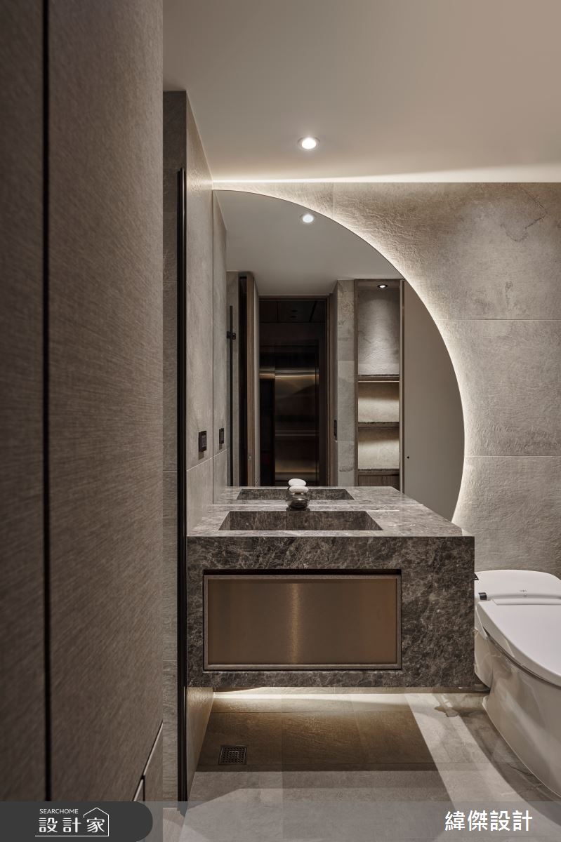 60坪新成屋(5年以下)＿現代風浴室案例圖片＿緯傑設計＿緯傑_33之17
