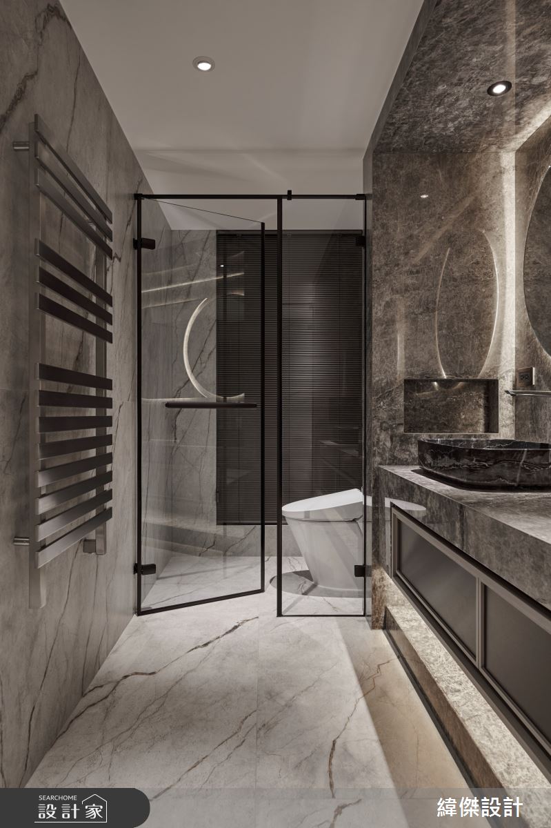 60坪新成屋(5年以下)＿現代風浴室案例圖片＿緯傑設計＿緯傑_33之21