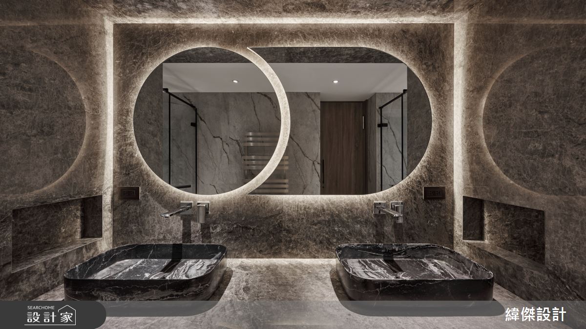60坪新成屋(5年以下)＿現代風浴室案例圖片＿緯傑設計＿緯傑_33之22