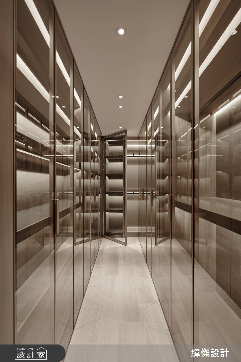 60坪新成屋(5年以下)＿現代風更衣間案例圖片＿緯傑設計＿緯傑_33之25