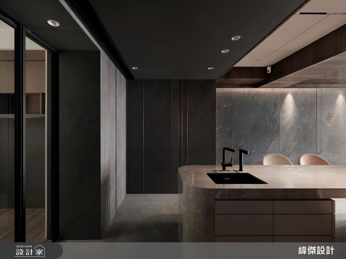 36坪老屋(41~50年)＿現代風餐廳中島案例圖片＿緯傑設計＿緯傑_34之11